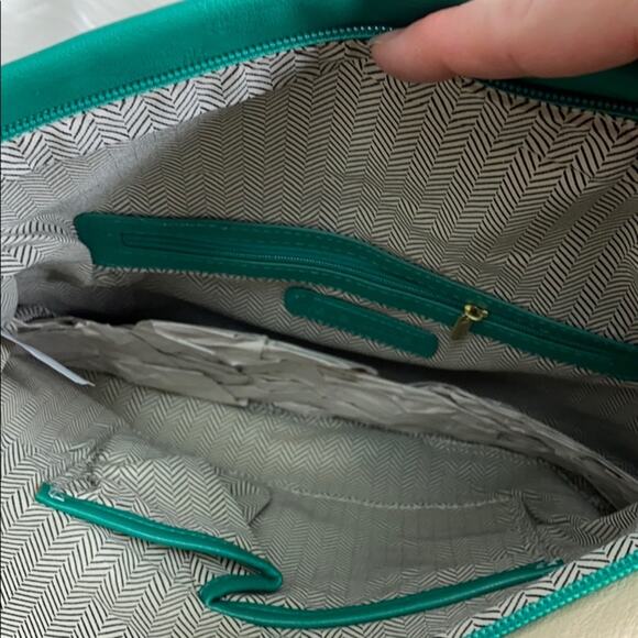 Steve Madden Teal Clutch NWT - Picture 6 of 7